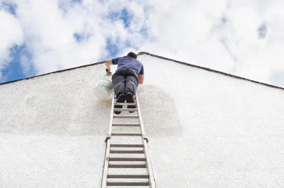 Peinture extérieure à Lachelle — façades et ravalement
